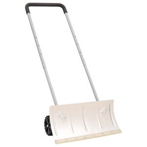 vidaXL Lopata na sneh s výsuv. rukoväťou strieborná 61cm oceľová čepeľ