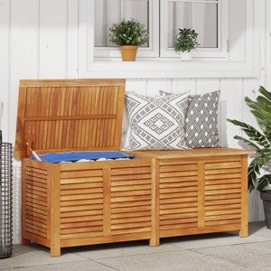 vidaXL Záhradný úložný box s mriežkami 150x50x56 cm masívna akácia