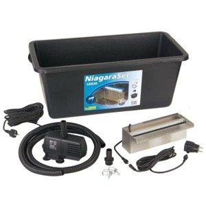 Ubbink Súprava vodopádu Niagara 30 cm LED s čerpadlom