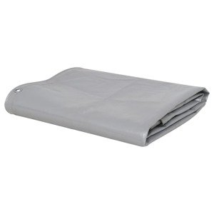 vidaXL Celta 650 g/m², 4x4 m, sivá