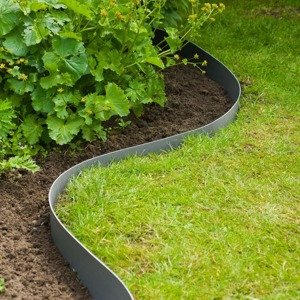 Nature Záhradný obrubník 15cmx40m 3mm sivý