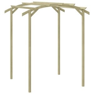 vidaXL Záhradná pergola, impregnovaná borovica 180x197x210 cm