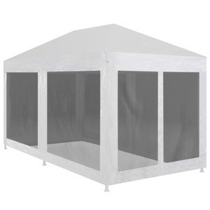 vidaXL Párty stan so 6 sieťkovanými bočnými stenami 6x3 m