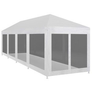 vidaXL Párty stan s 10 sieťkovanými bočnými stenami 12x3 m