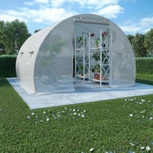 vidaXL Skleník 9 m² 300x300x200 cm