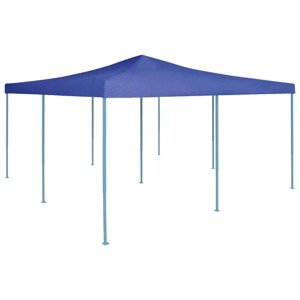 vidaXL Skladací altánok 5x5 m, modrý