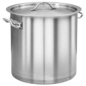 vidaXL Hrniec na polievku 36 l 36x36 cm, nehrdzavejúca oceľ
