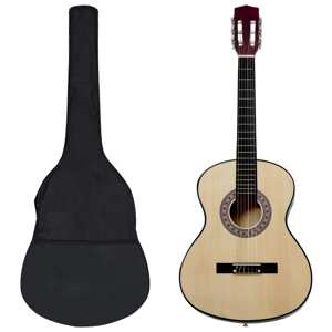 vidaXL 8-dielna klasická gitarová sada pre deti, začiatočníkov 3/4 36"