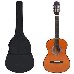 vidaXL 8-dielna klasická gitarová sada pre deti a začiatočníkov 3/4 36"