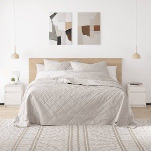 vidaXL Nočné stolíky 2 ks biele 40x31x50 cm borovicový masív