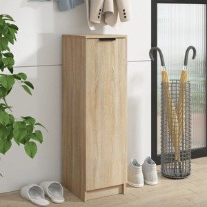 vidaXL Botník vo farbe dubu sonoma 30x35x70 cm spracované drevo