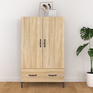 vidaXL Vysoká skrinka dub sonoma 70x31x115 cm spracované drevo