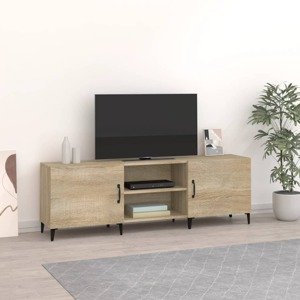 vidaXL TV skrinka, dub sonoma 150x30x50 cm, kompozitné drevo