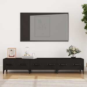 vidaXL TV stolík čierny 150x34,5x30 cm spracované drevo