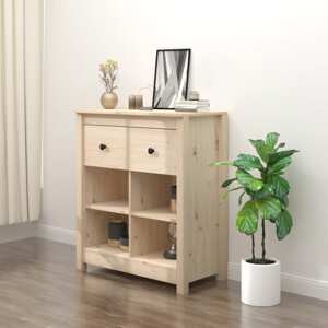 vidaXL Komoda 70x35x80 cm borovicový masív