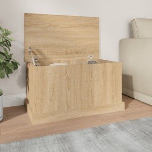 vidaXL Úložný box dub sonoma 70x40x38 cm spracované drevo