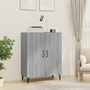vidaXL Komoda sivý dub sonoma 70x34x90 cm spracované drevo