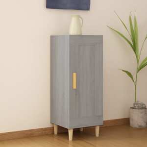 vidaXL Komoda sivý dub sonoma 34,5x34x90 cm spracované drevo