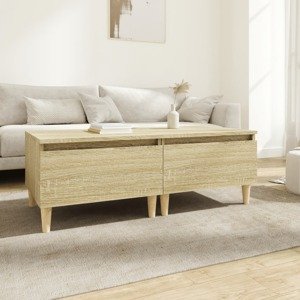vidaXL Bočné stolíky 2 ks dub sonoma 50x46x35 spracované drevo