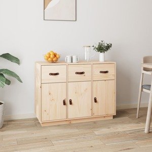 vidaXL Komoda 100x40x75 cm borovicový masív