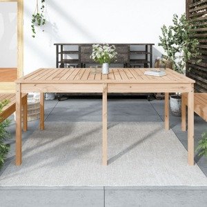 vidaXL Záhradný stolík 159,5x82,5x76 cm borovicový masív