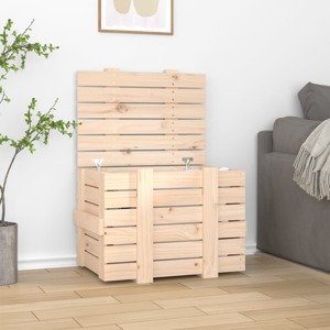 vidaXL Úložný box 58x40,5x42 cm masívna borovica