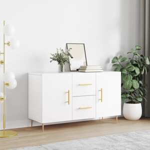 vidaXL Komoda, biela 100x36x60 cm, kompozitné drevo