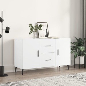 vidaXL Komoda, biela 100x36x60 cm, kompozitné drevo