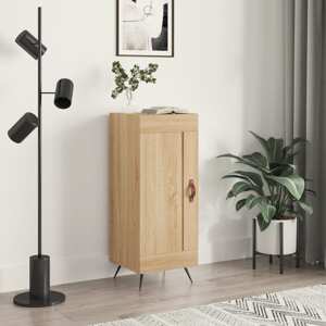 vidaXL Komoda dub sonoma 34,5x34x90 cm spracované drevo