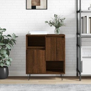 vidaXL Komoda hnedý dub 60x35x70 cm spracované drevo