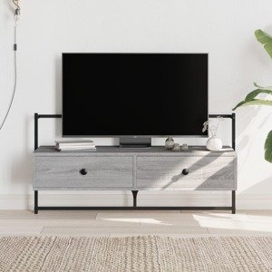 vidaXL TV skrinka nástenná sivá sonoma 100,5x30x51 cm kompozitné drevo