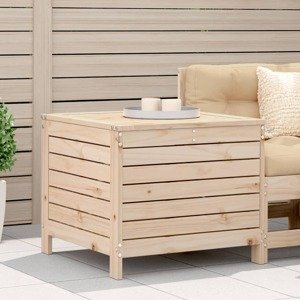 vidaXL Záhradná taburetka 62x63,5x53,5 cm borovicový masív