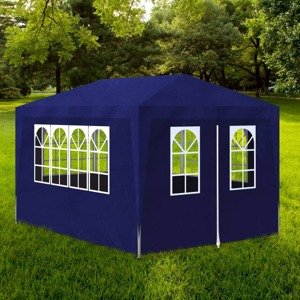 vidaXL Párty stan 3x4 m, modrý