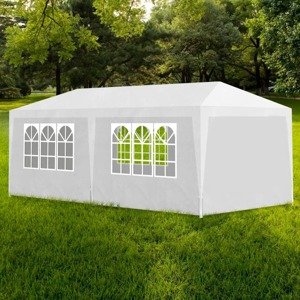 vidaXL Párty stan 3x6 m, biely