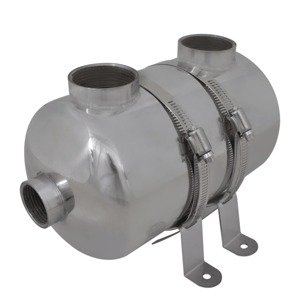 vidaXL Bazénový tepelný výmenník 292 x 134 mm 28 kW
