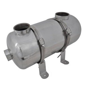 vidaXL Tepelný výmenník pre bazén 355 x 134 mm 40kW