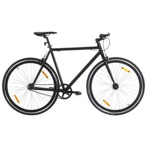 vidaXL Bicykel s pevným prevodom čierny 700c 51 cm