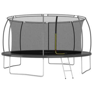 vidaXL Trampolína okrúhla 460x80 cm 150 kg
