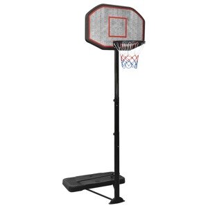 vidaXL Basketbalový stojan čierny 258-363 cm polyetén