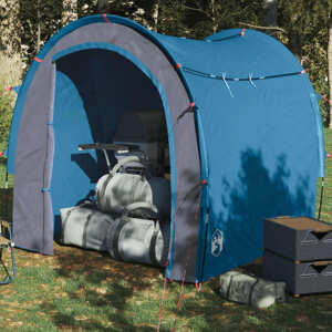 vidaXL Skladovací stan modrý 204x183x178 cm 185T taft