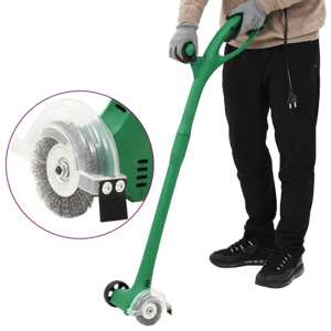vidaXL Elektrický vytrhávač buriny 140 W zelený