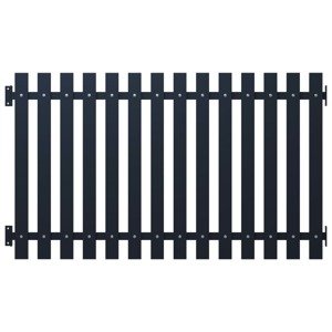 vidaXL Plotový panel, antracitový 170,5x100 cm, práškovaná oceľ