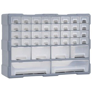 vidaXL Organizér so 38 zásuvkami 52x16x37,5 cm