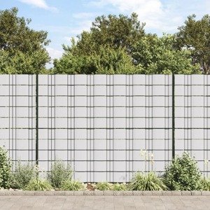 vidaXL Záhradné tieniace fólie 4 ks PVC 35x0,19 m biele