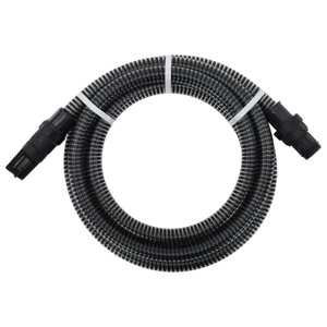 vidaXL Odsávacia hadica s PVC spojkami, čierna 1" 10 m, PVC