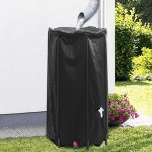 vidaXL Nádrž na vodu s kohútikom skladacia 250 l PVC
