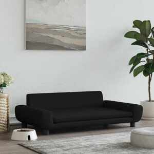 vidaXL Pelech pre psa čierny 100x54x33 cm zamat