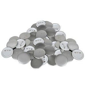 vidaXL Komponenty na výrobu odznakov 500 ks, 44 mm