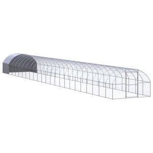 vidaXL Vonkajší kurín 3x24x2 m pozinkovaná oceľ