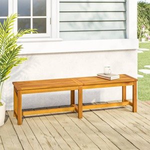 vidaXL Záhradná lavička 150x35x45 cm masívna akácia